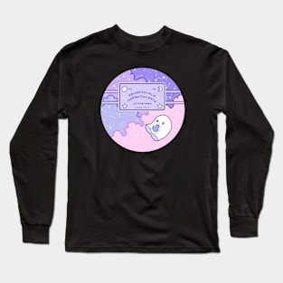 A ghost with a ouija board Long Sleeve T-Shirt